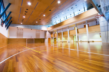 籃球場館安裝運動木地板要注意以下6個方面